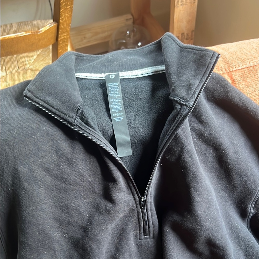 Black Half-Zip Men's Sweater Lululemon